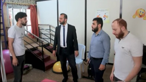 زيارة مجلس إدارة جمعية إنعاش الفقير لمركز العلاج الفيزيائي